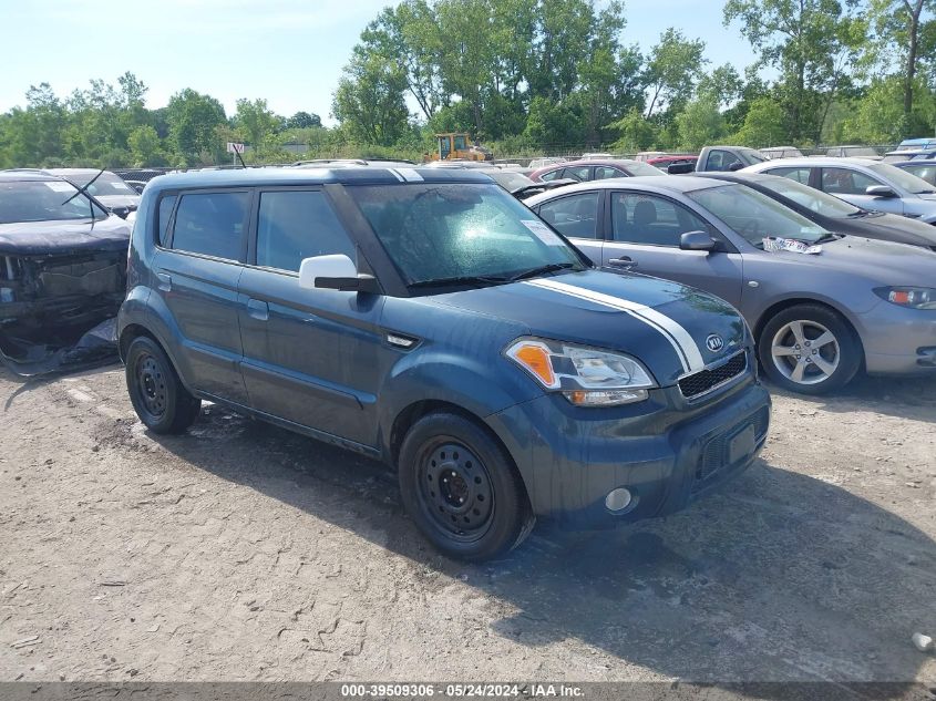 2010 Kia Soul + VIN: KNDJT2A2XA7071013 Lot: 39509306