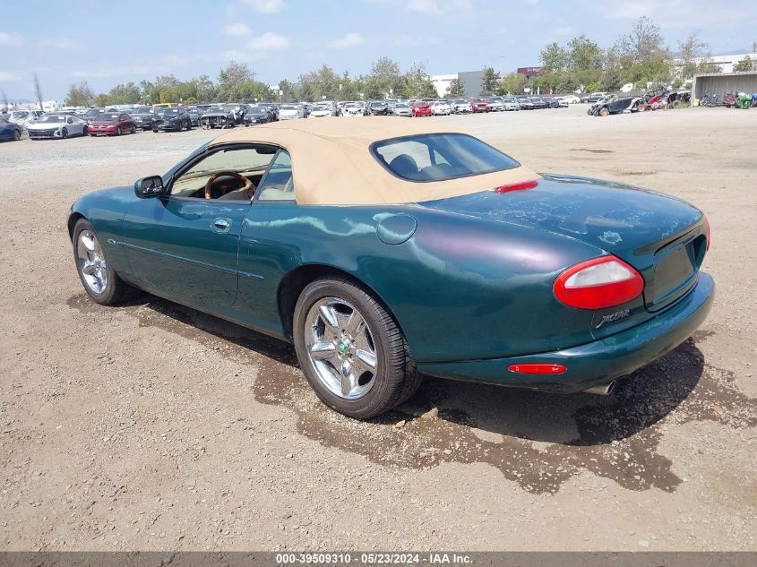 1997 Jaguar Xk8 VIN: SAJGX2740VC001574 Lot: 39509310