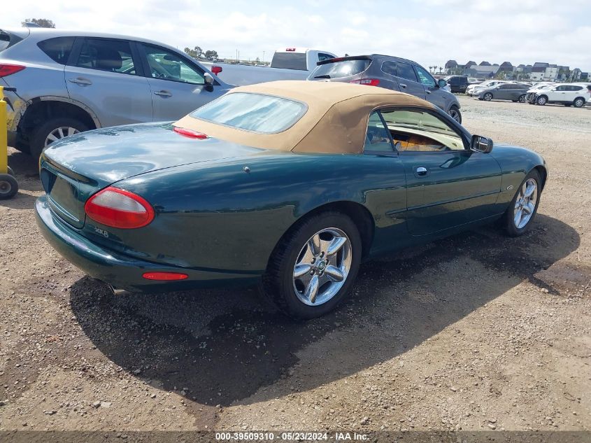 1997 Jaguar Xk8 VIN: SAJGX2740VC001574 Lot: 39509310