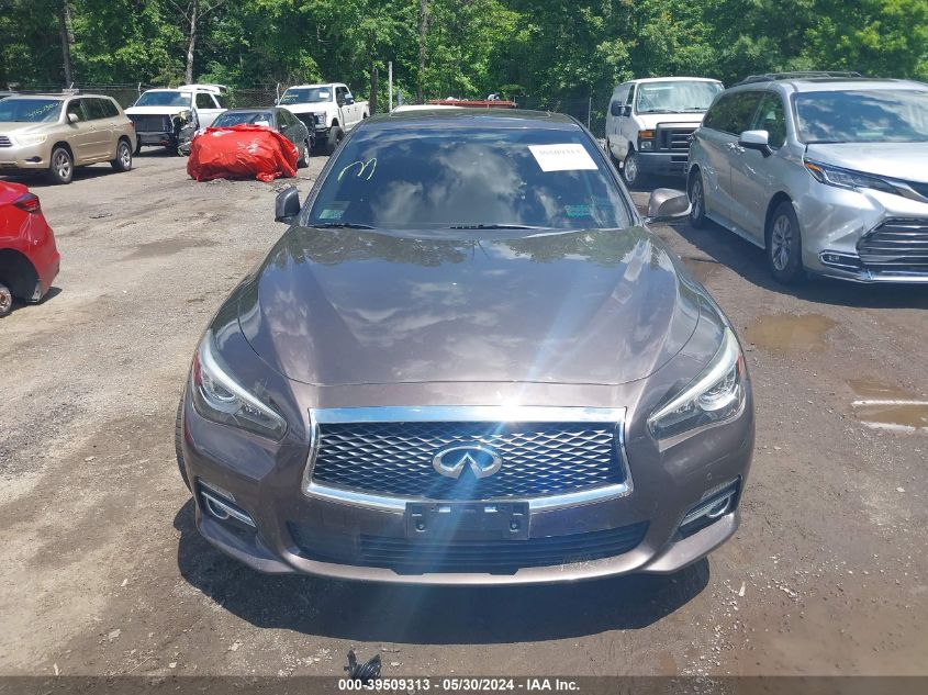 2017 Infiniti Q50 3.0T Premium VIN: JN1EV7AR6HM833502 Lot: 39509313