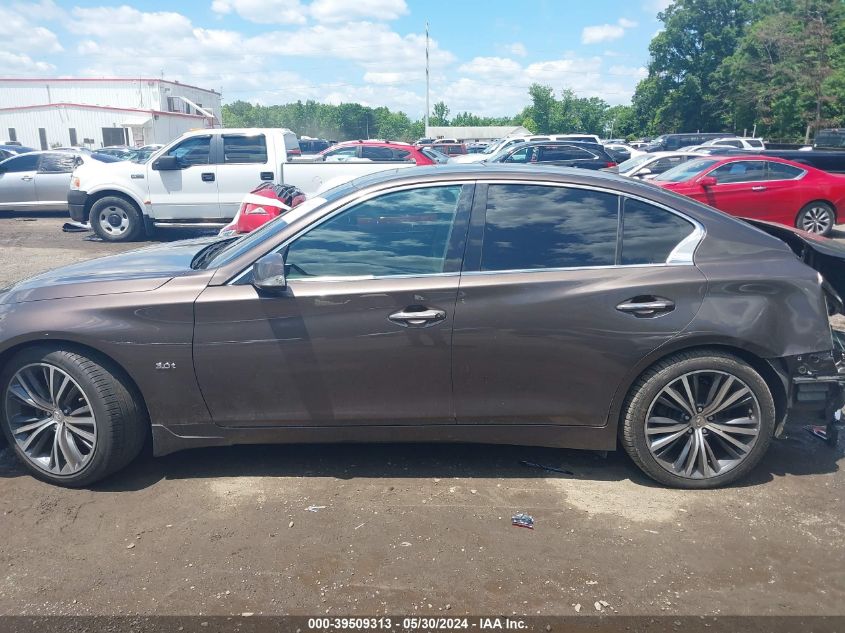 2017 Infiniti Q50 3.0T Premium VIN: JN1EV7AR6HM833502 Lot: 39509313