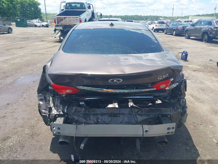 2017 Infiniti Q50 3.0T Premium VIN: JN1EV7AR6HM833502 Lot: 39509313