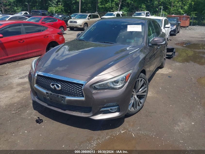 2017 Infiniti Q50 3.0T Premium VIN: JN1EV7AR6HM833502 Lot: 39509313