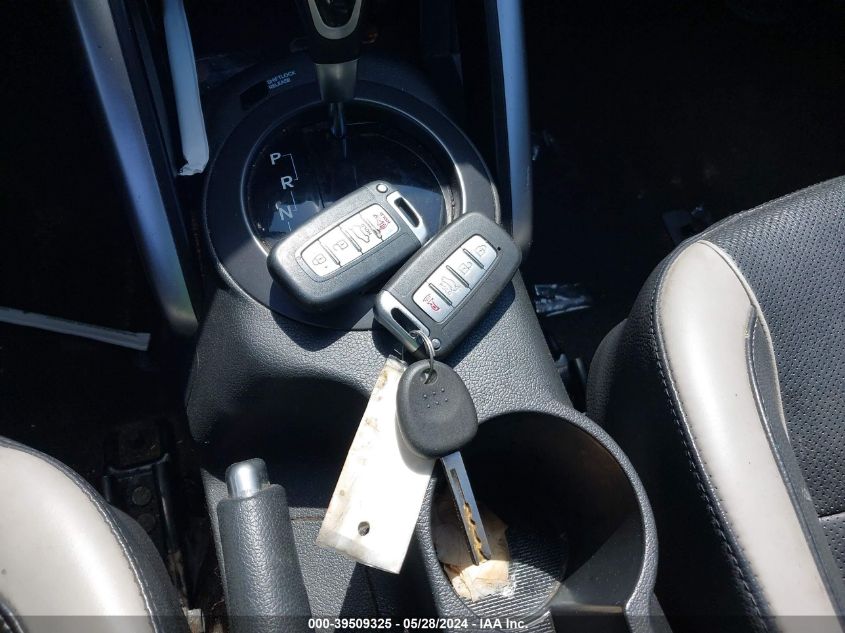 2014 Hyundai Veloster Turbo W/Black VIN: KMHTC6AE9EU186120 Lot: 39509325