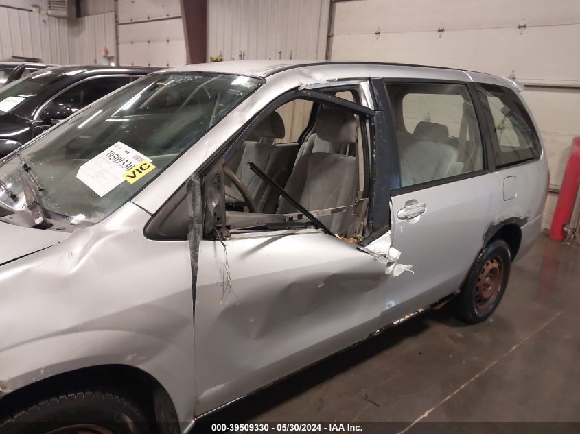 2003 Mazda Mpv Es/Lx/Lx-Sv VIN: JM3LW28A330377759 Lot: 39509330