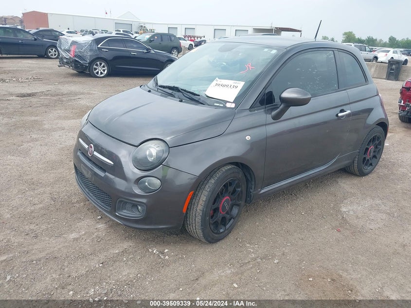 2015 Fiat 500 Sport VIN: 3C3CFFBR3FT696251 Lot: 39509339