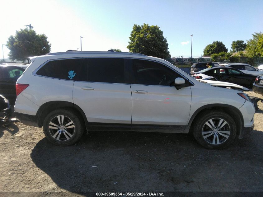 2016 Honda Pilot Ex VIN: 5FNYF6H30GB050394 Lot: 39509354