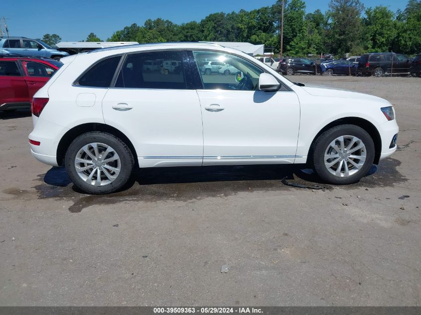 2014 Audi Q5 2.0T Premium VIN: WA1LFAFP8EA110814 Lot: 39509363