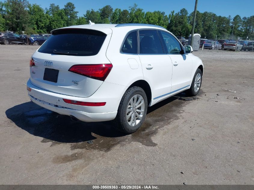 2014 Audi Q5 2.0T Premium VIN: WA1LFAFP8EA110814 Lot: 39509363