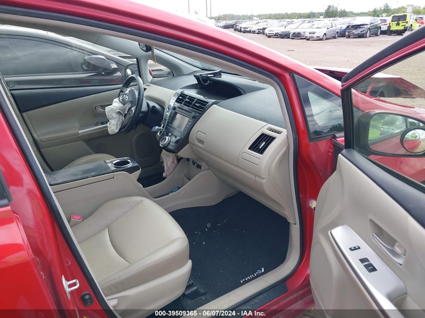 2012 Toyota Prius V VIN: JTDZN3EU1C3170988 Lot: 39509365