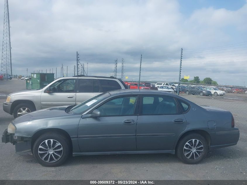 2004 Chevrolet Impala VIN: 2G1WF52E049336699 Lot: 39509372
