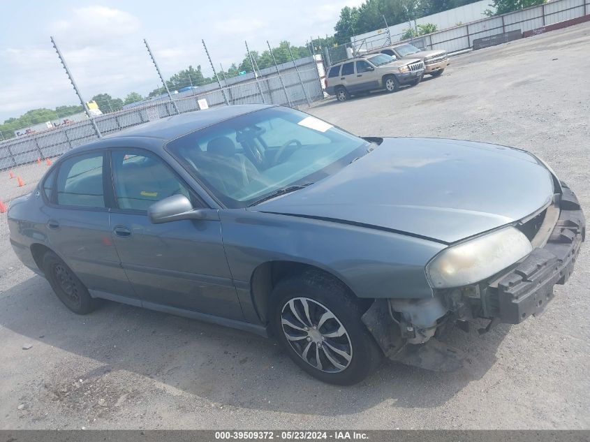 2004 Chevrolet Impala VIN: 2G1WF52E049336699 Lot: 39509372