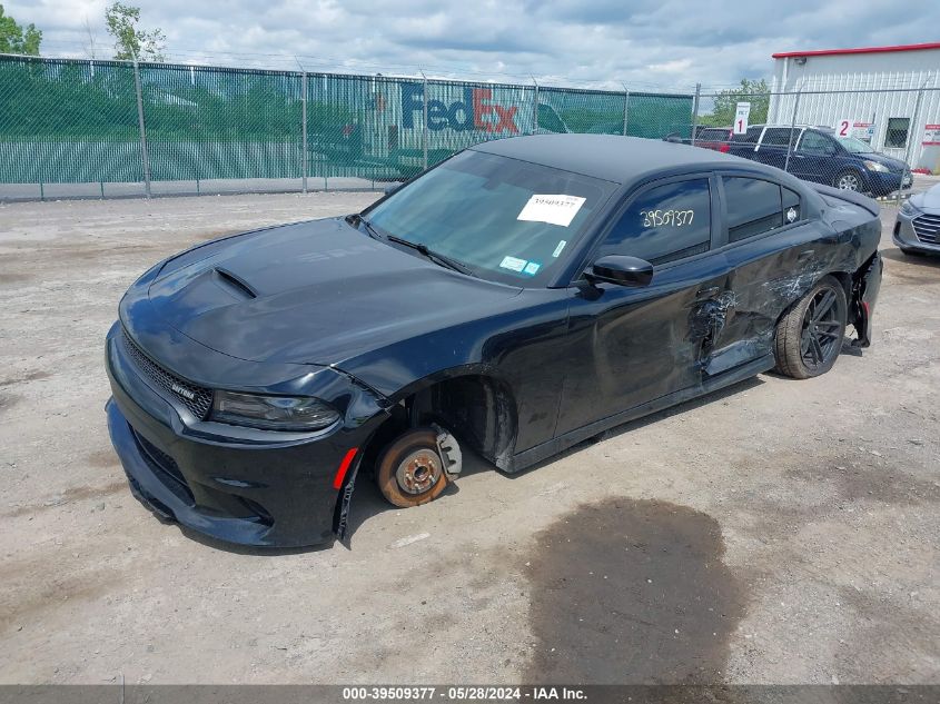 2021 Dodge Charger R/T Rwd VIN: 2C3CDXCT6MH594731 Lot: 39509377