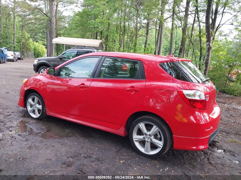 2009 Toyota Matrix S VIN: 2T1KE40E39C009954 Lot: 39509392