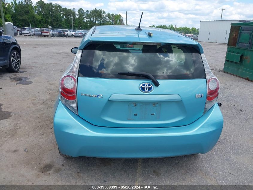 2013 Toyota Prius C Three VIN: JTDKDTB32D1043390 Lot: 39509399