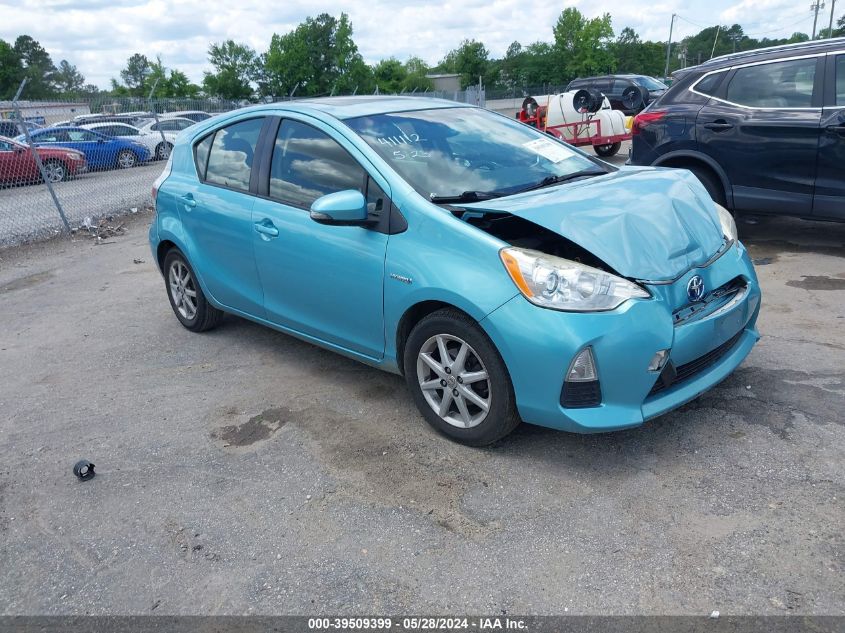 2013 Toyota Prius C Three VIN: JTDKDTB32D1043390 Lot: 39509399