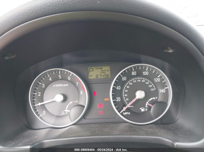 2007 Hyundai Accent Gls VIN: KMHCN46CX7U086696 Lot: 39509404