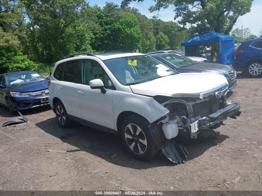 2018 Subaru Forester 2.5I Premium VIN: JF2SJAEC4JH539529 Lot: 39509407