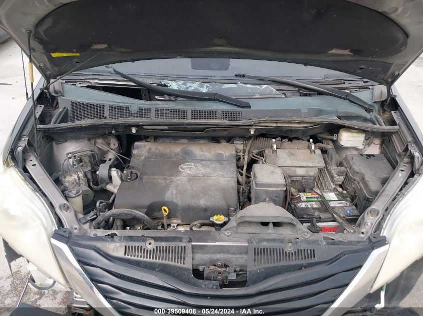 2012 Toyota Sienna Le V6 8 Passenger VIN: 5TDKK3DC7CS230886 Lot: 39509408