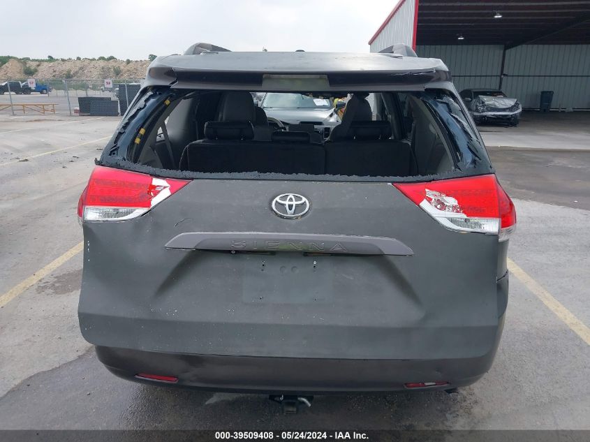 2012 Toyota Sienna Le V6 8 Passenger VIN: 5TDKK3DC7CS230886 Lot: 39509408