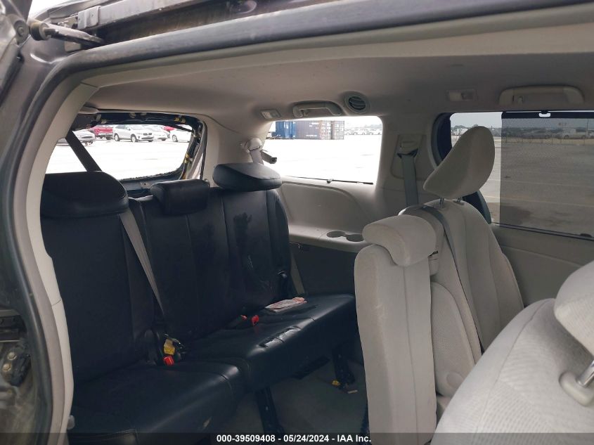 2012 Toyota Sienna Le V6 8 Passenger VIN: 5TDKK3DC7CS230886 Lot: 39509408