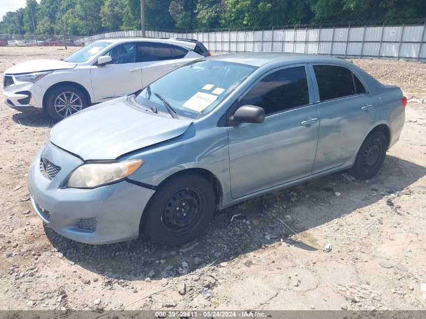 2010 Toyota Corolla Le VIN: 1NXBU4EE9AZ224351 Lot: 39509411