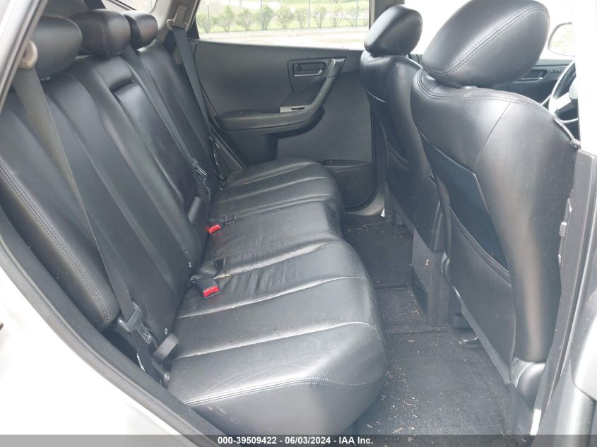 2005 Nissan Murano Sl VIN: JN8AZ08W95W426927 Lot: 39509422