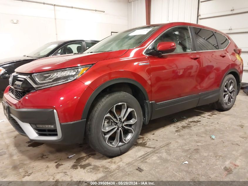 2021 Honda Cr-V Hybrid Ex-L VIN: 7FART6H85ME029629 Lot: 39509438