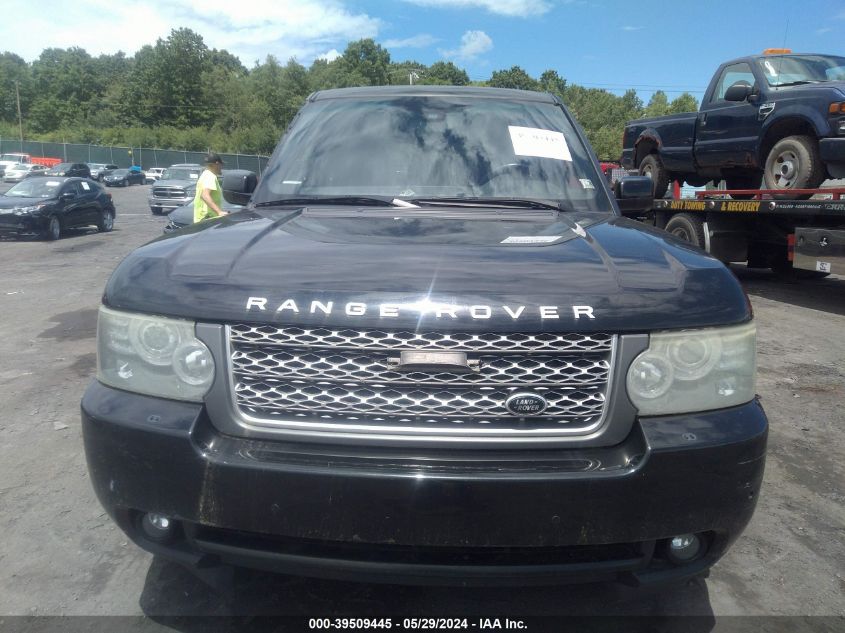 2010 Land Rover Range Rover Hse VIN: SALMF1D48AA322893 Lot: 39509445