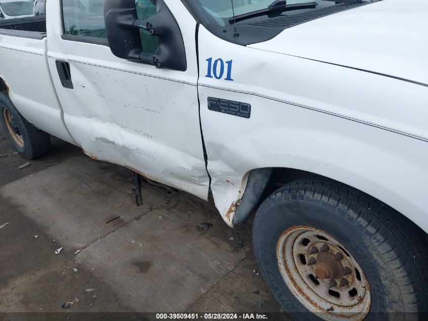 2001 Ford F-250 Xl/Xlt VIN: 1FTNF20LX1EA93060 Lot: 39509451