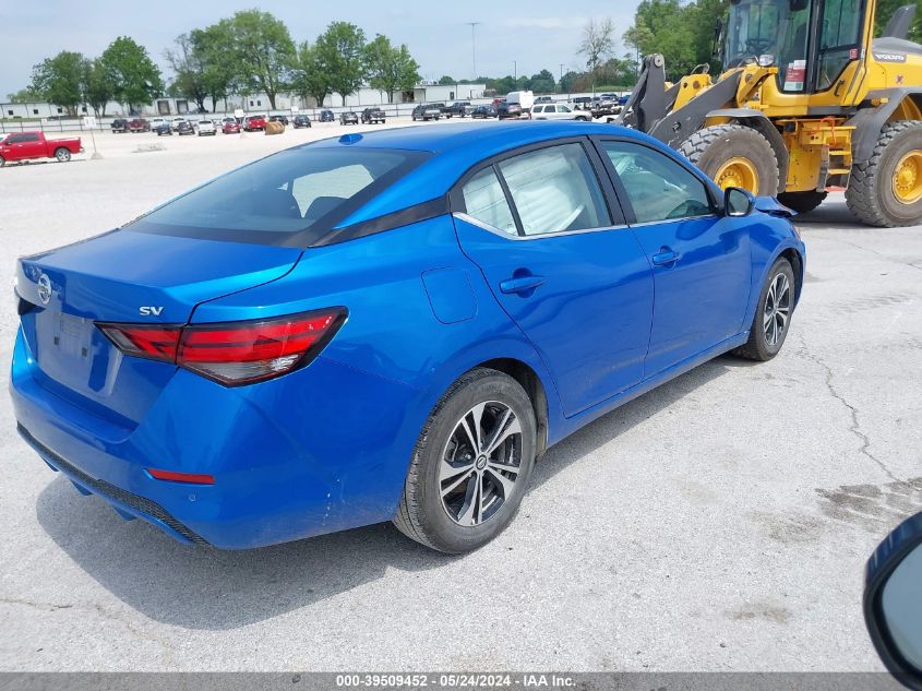 2023 Nissan Sentra Sv Xtronic Cvt VIN: 3N1AB8CV4PY276186 Lot: 39509452