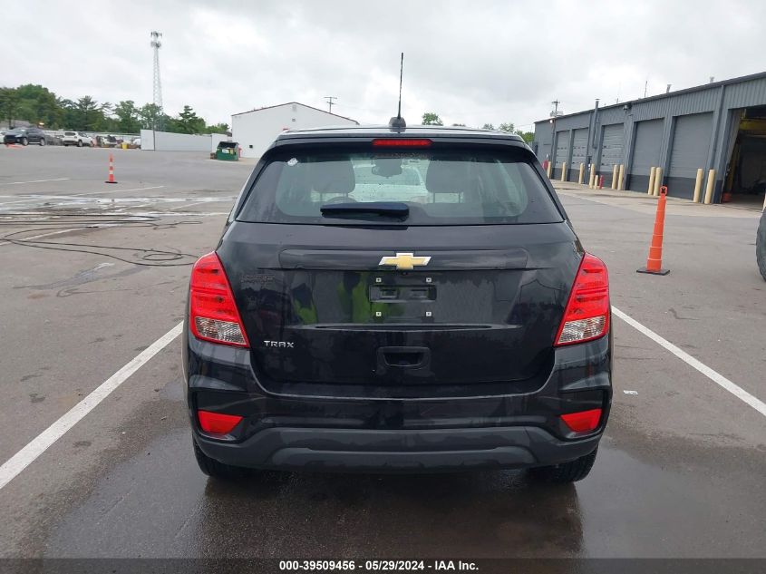 2018 Chevrolet Trax Ls VIN: 3GNCJKSB4JL381156 Lot: 39509456