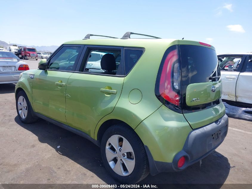 2015 Kia Soul VIN: KNDJN2A25F7778974 Lot: 39509463