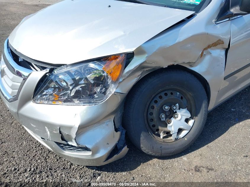 2009 Honda Odyssey Lx VIN: 5FNRL38249B057399 Lot: 39509470