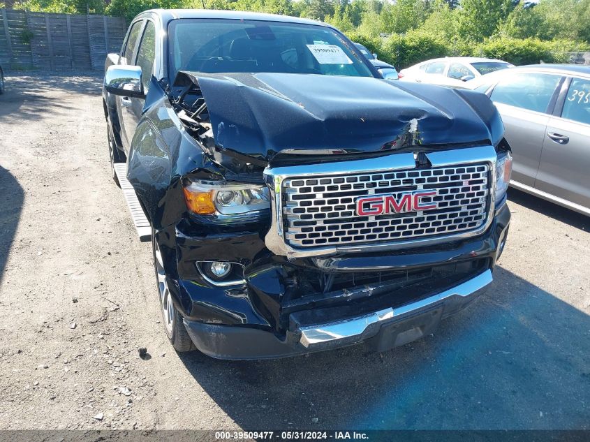 2019 GMC Canyon Denali VIN: 1GTG6EEN5K1295186 Lot: 39509477