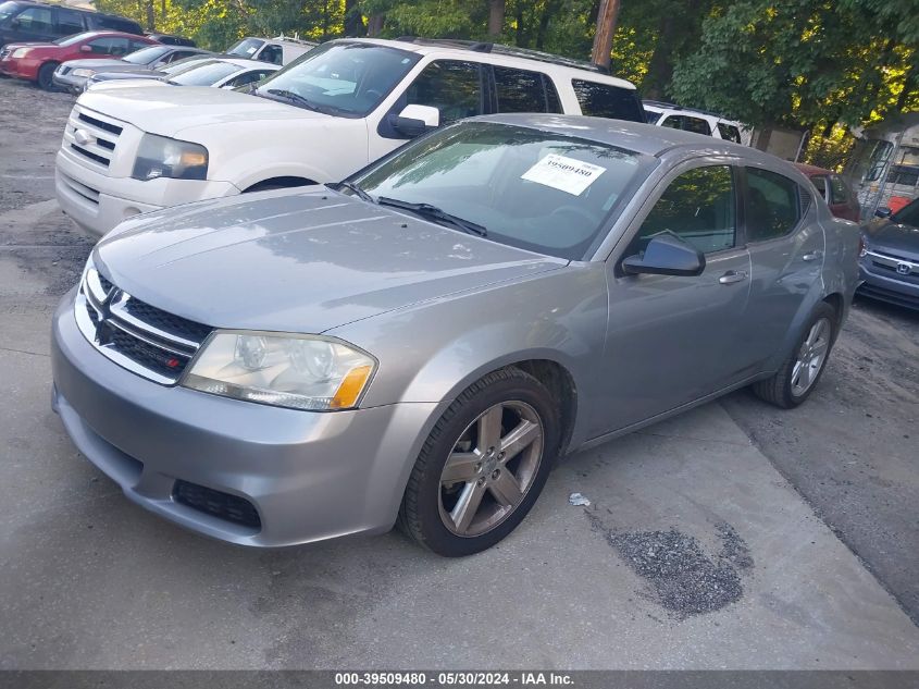 2013 Dodge Avenger Se VIN: 1C3CDZAB9DN517252 Lot: 39509480