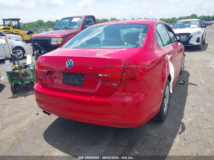 2013 Volkswagen Jetta 2.5L Se VIN: 3VWDP7AJ3DM434734 Lot: 39509483