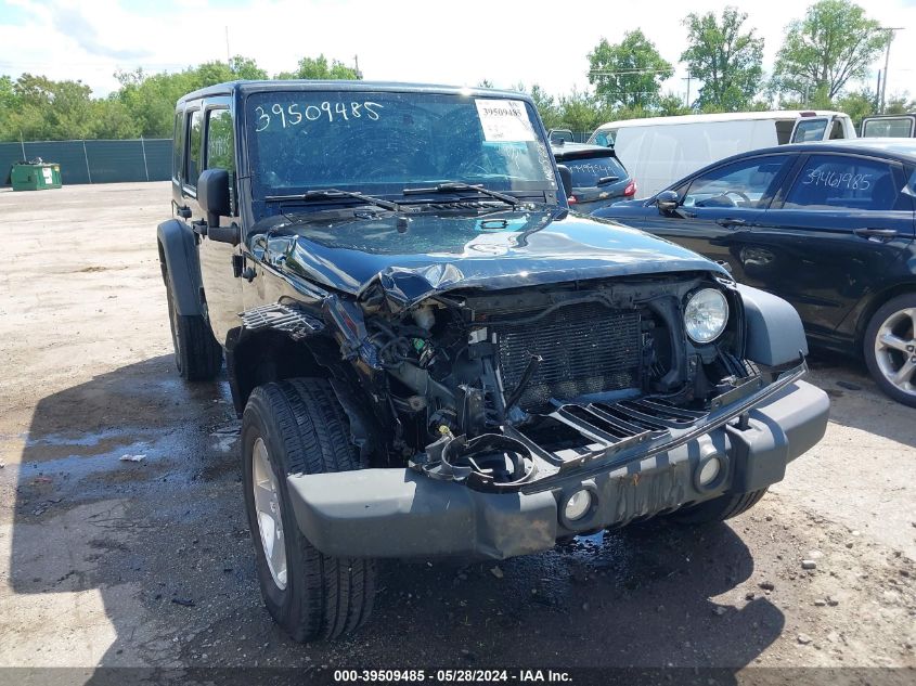 2013 Jeep Wrangler Unlimited Sport VIN: 1C4BJWDG7DL699048 Lot: 39509485