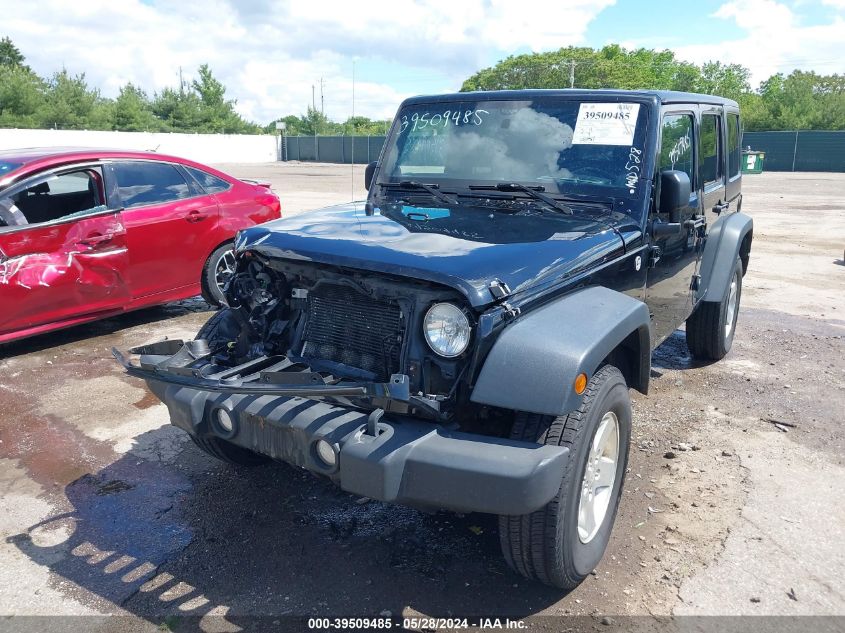 2013 Jeep Wrangler Unlimited Sport VIN: 1C4BJWDG7DL699048 Lot: 39509485