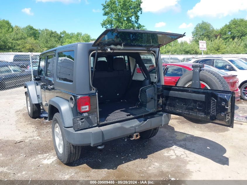 2013 Jeep Wrangler Unlimited Sport VIN: 1C4BJWDG7DL699048 Lot: 39509485