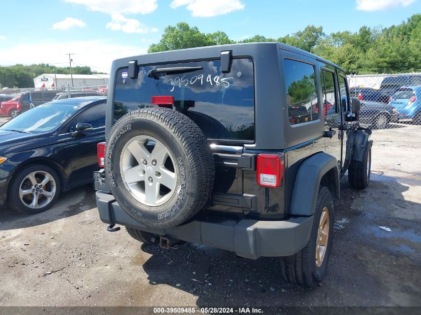 2013 Jeep Wrangler Unlimited Sport VIN: 1C4BJWDG7DL699048 Lot: 39509485