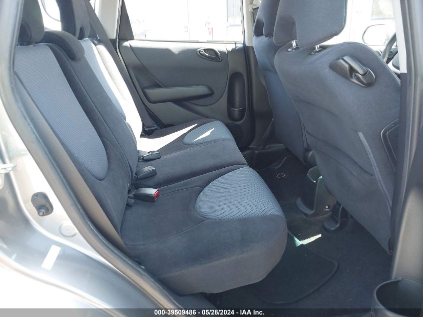 2008 Honda Fit Sport VIN: JHMGD38638S019850 Lot: 39509486