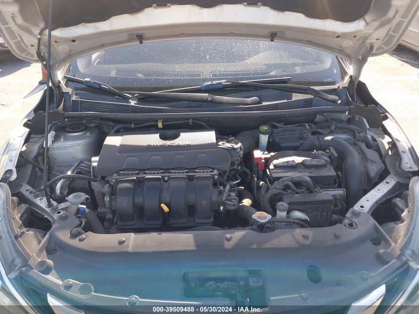 2017 Nissan Sentra Sv VIN: 3N1AB7APXHY369097 Lot: 39509488