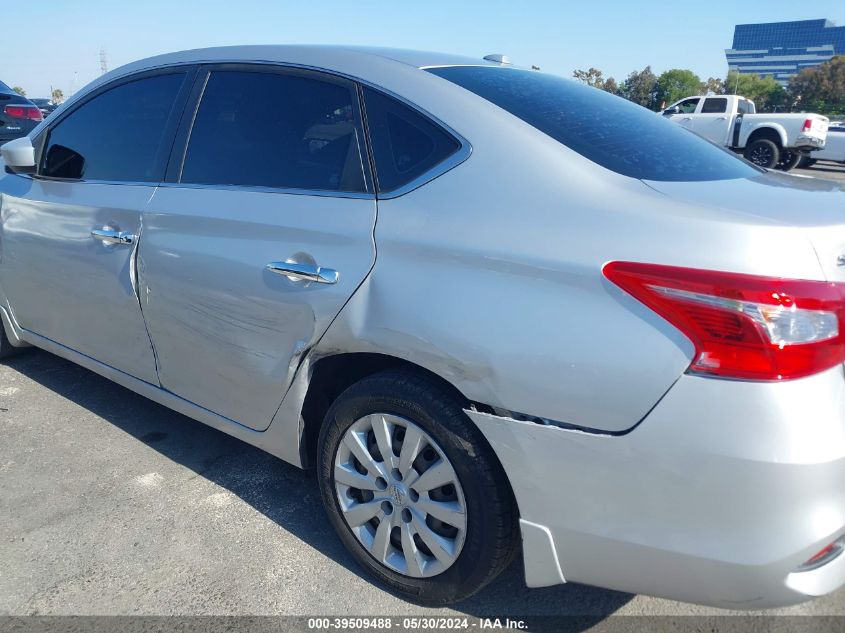 2017 Nissan Sentra Sv VIN: 3N1AB7APXHY369097 Lot: 39509488