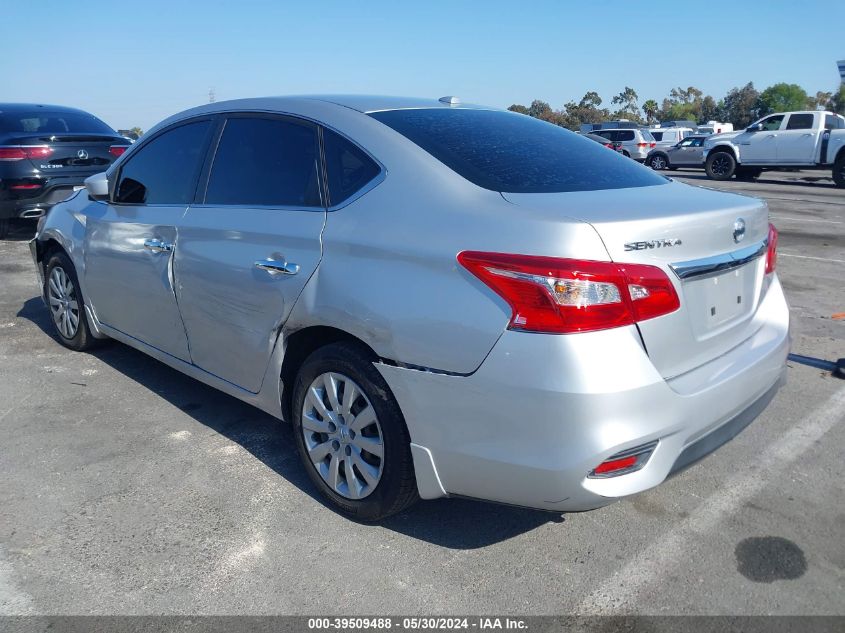 2017 Nissan Sentra Sv VIN: 3N1AB7APXHY369097 Lot: 39509488