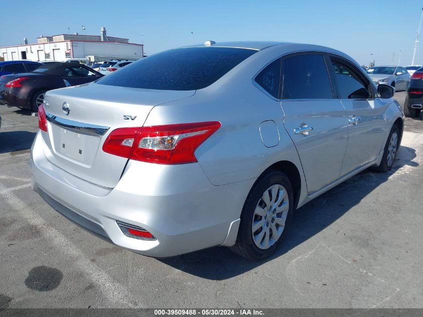 2017 Nissan Sentra Sv VIN: 3N1AB7APXHY369097 Lot: 39509488