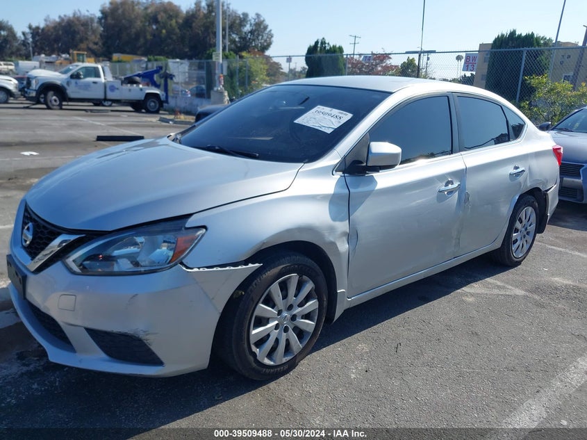 2017 Nissan Sentra Sv VIN: 3N1AB7APXHY369097 Lot: 39509488