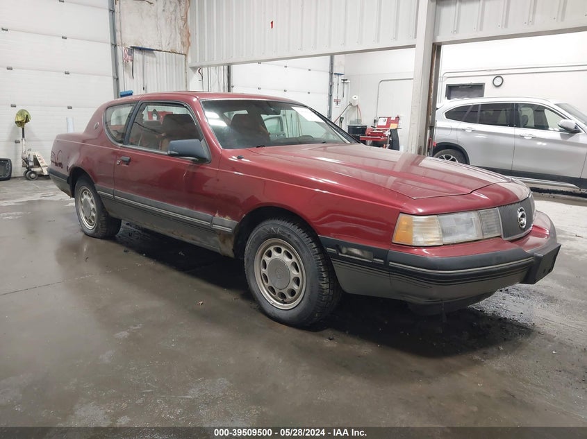 1987 Mercury Cougar Xr7 VIN: 1MEBM62F7HH680721 Lot: 39509500