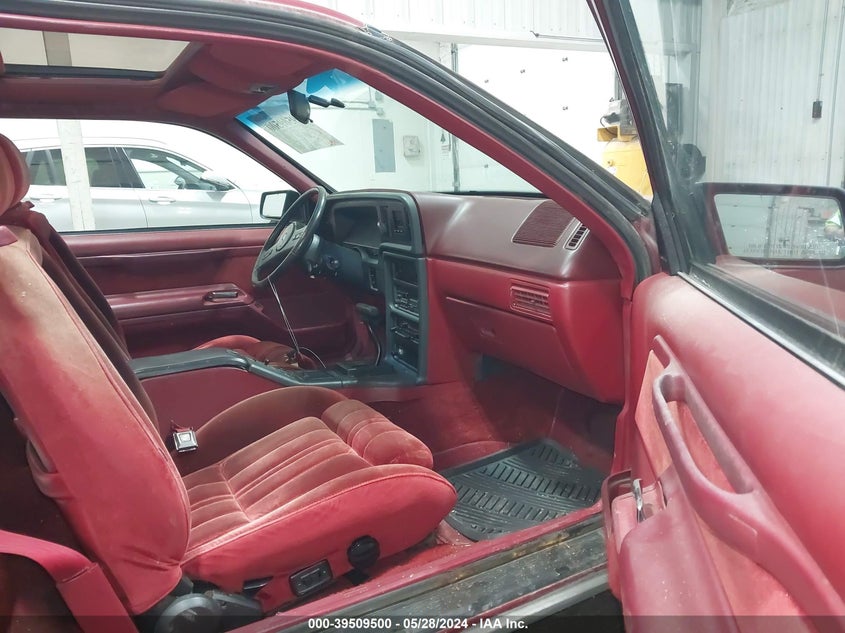 1987 Mercury Cougar Xr7 VIN: 1MEBM62F7HH680721 Lot: 39509500