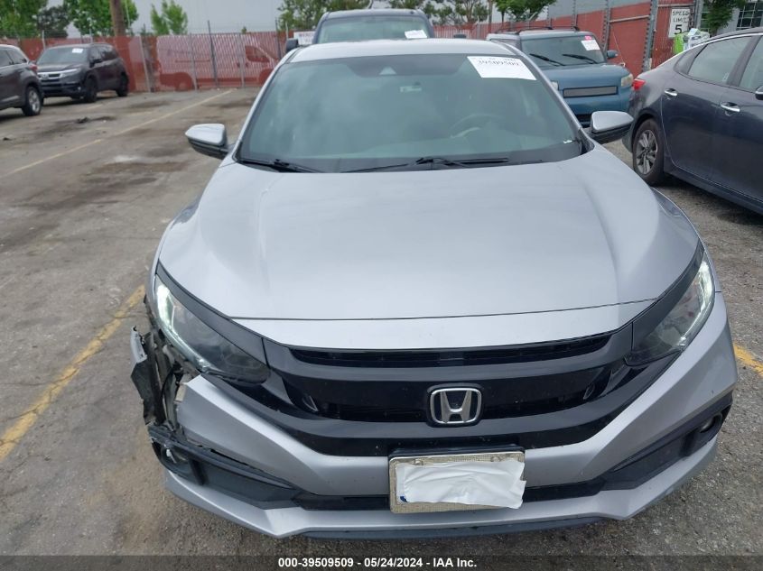 2019 Honda Civic Sport VIN: 2HGFC2F88KH567034 Lot: 39509509